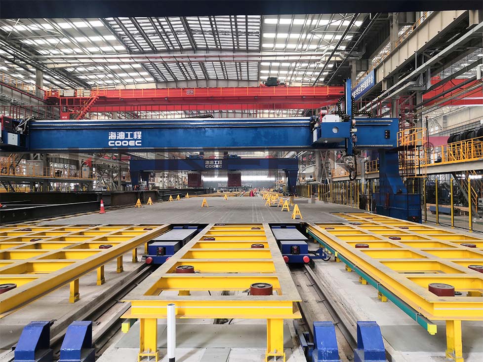 Overhead bridge Crane in Intelligent Storage