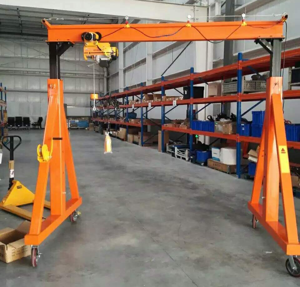 Portable Trackless Mobile Gantry Crane