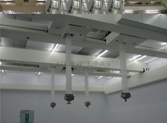 Clean Room Overhead Crane with Belt Hoist