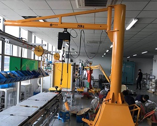 Workshop Pillar Mounted Jib Crane