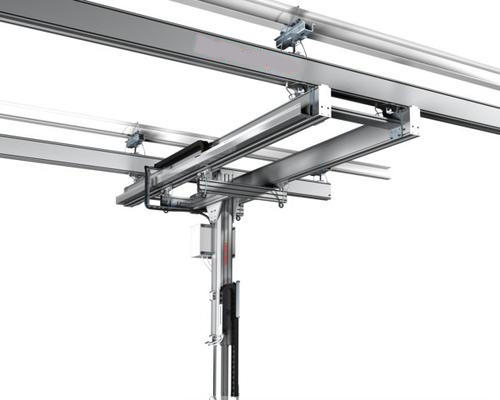 Lightweight aluminum rail crane