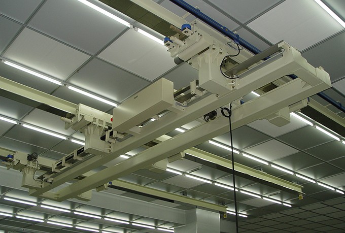 Clean Room Double Girder Underhung Overhead Crane
