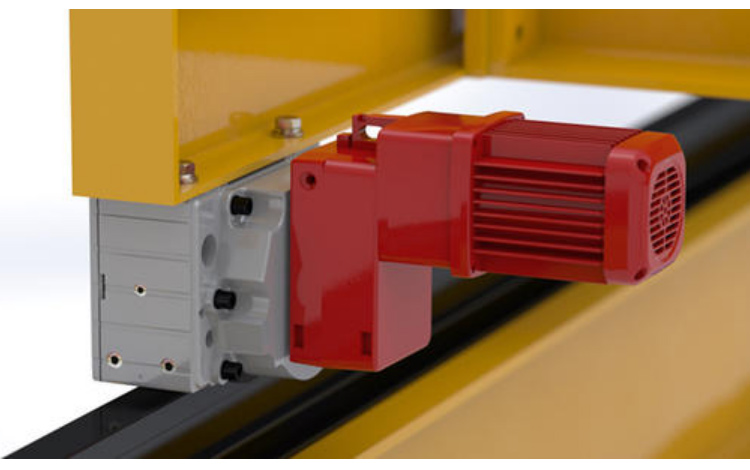 Stacker wheel blocks