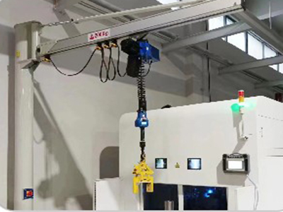 360 degree fixed colum jib crane