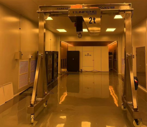 Stainless steel gantry crane