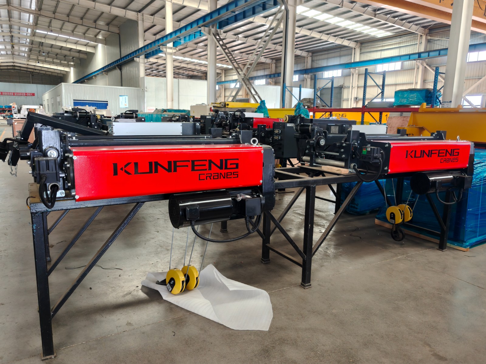 Electric Wire Rope Hoists for Lifting Cranes