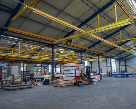 KBK Light Rail Workstation Crane System