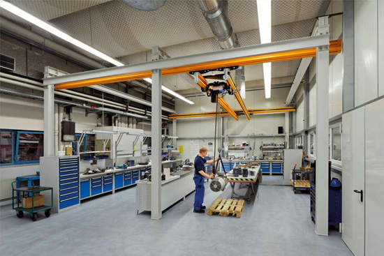 KBK Double Girder Suspension Bridge Cranes