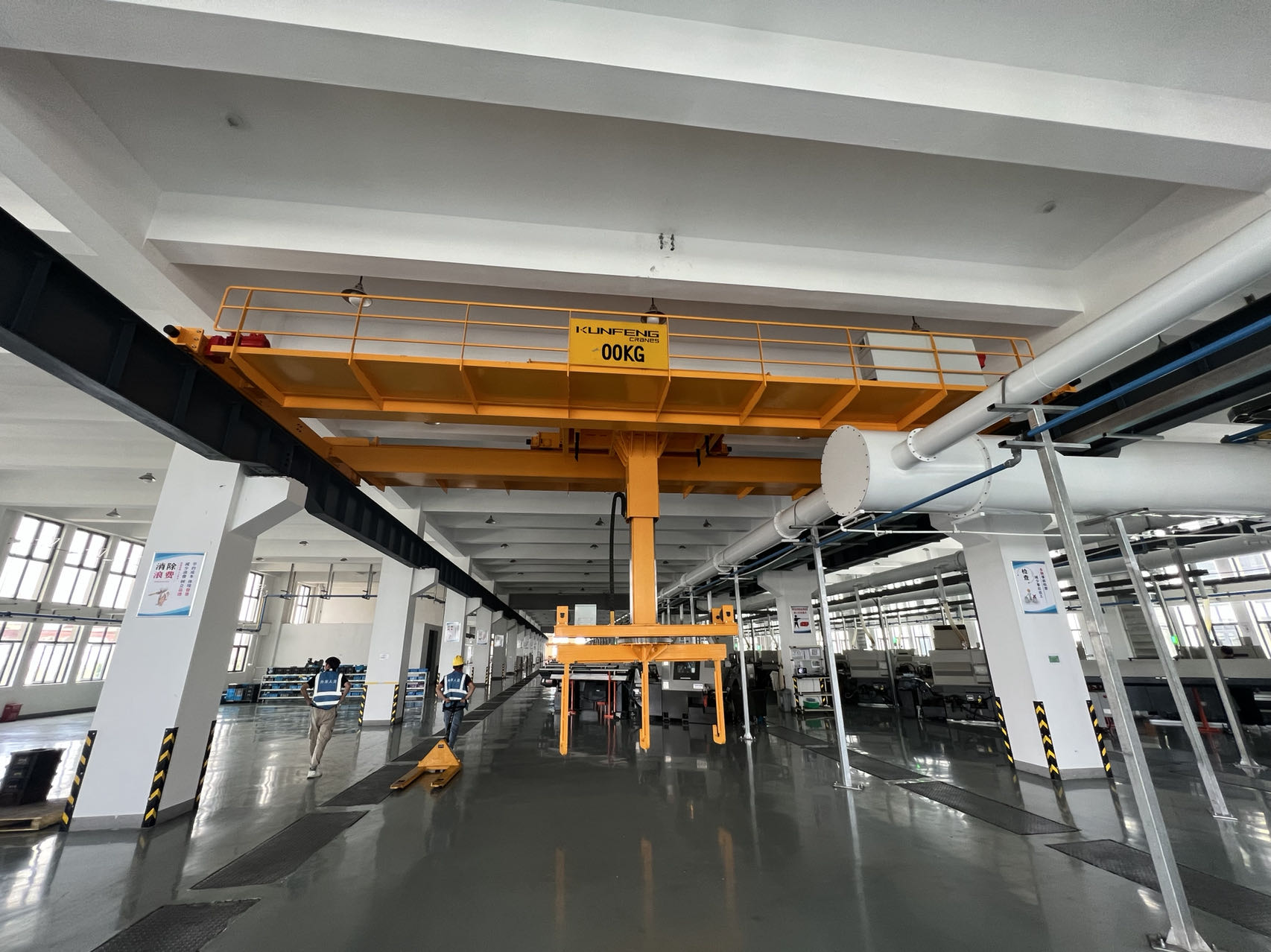 Double Girder Intelligent Overhead Bridge Crane