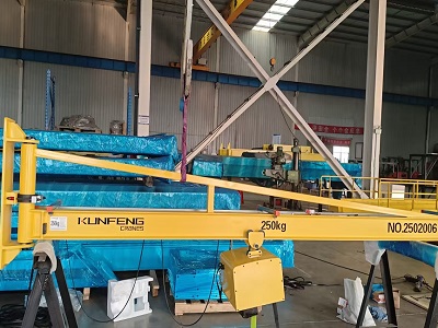 Wall Mounted Slewing Jib Crane