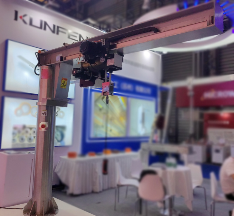 Stainless steel cantilever jib crane