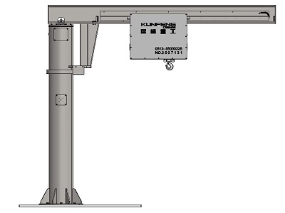 Stainless Steel Column Rotary Jib Crane
