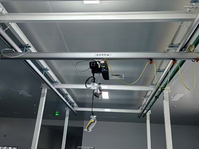 KBK Aluminum Rail Suspended Crane System